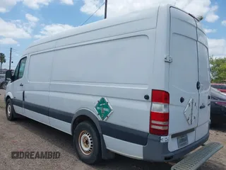 2012 Mercedes-Benz Sprinter Cargo with VIN WD3PE8CB7C5673557, listed as a IAAI auction lot 42044315 with Not Provided miles. Bid and sale history available at carsss.com. Image 3.