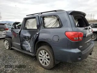 2010 Toyota Sequoia Platinum with VIN 5TDDY5G13AS024314, listed as a Copart auction lot 44349705 with 0 mi miles and Salvage Title. Bid and sale history available at carsss.com. Image 2.