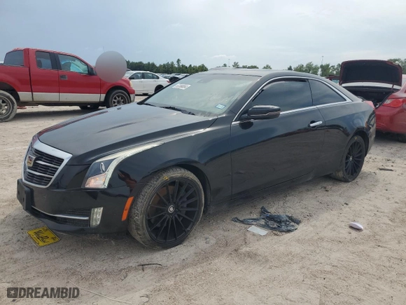 2016 Cadillac ATS Coupe Luxury Collection AWD with VIN 1G6AH1RX8G0172793, listed as a Copart auction lot 67384064 with 123,037 mi miles and Salvage Title. Bid and sale history available at carsss.com. Image 1.