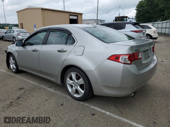 2009 Acura TSX with VIN JH4CU26689C025697, listed as a Copart auction lot 61535445 with 211,074 mi miles and Salvage title. Bid and sale history available at DreamBid. Image 2.