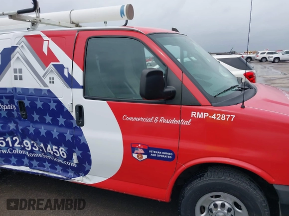 2021 Chevrolet Express Cargo with VIN 1GCWGAFP6M1200316, listed as a IAAI auction lot 41943291 with 87,299 mi miles and . Bid and sale history available at DreamBid. Image 18.