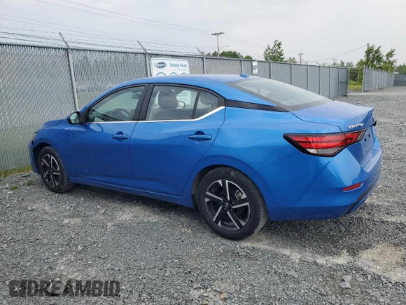 2024 Nissan Sentra SV z VIN 3N1AB8CV4RY347342, wystawiony jako Copart lot #51570495 z przebiegiem 38 423 mil mil oraz Czysty tytuł • Clean title. Historia ofert i sprzedaży dostępna na DreamBid. Obrazek 2.