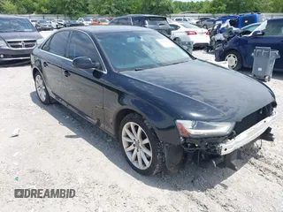 2013 Audi A4 Premium z VIN WAUAFAFL7DN049891, wystawiony jako IAAI lot #42212147 z przebiegiem 141 457 mil mil oraz . Historia ofert i sprzedaży dostępna na DreamBid. Obrazek 1.