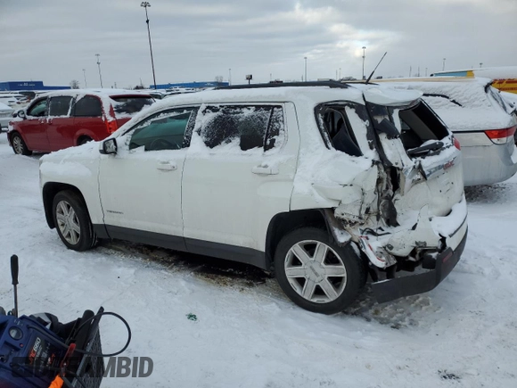 2011 GMC Terrain SLT-1 with VIN 2CTFLVEC8B6428320, listed as a Copart auction lot 45461105 with 120,109 mi miles and Salvage title. Bid and sale history available at DreamBid. Image 2.