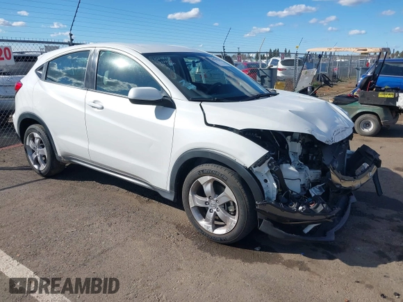 2021 Honda HR-V LX with VIN 3CZRU5H39MM728355, listed as a IAAI auction lot 41723205 with 37,017 mi miles. Bid and sale history available at carsss.com. Image 1.
