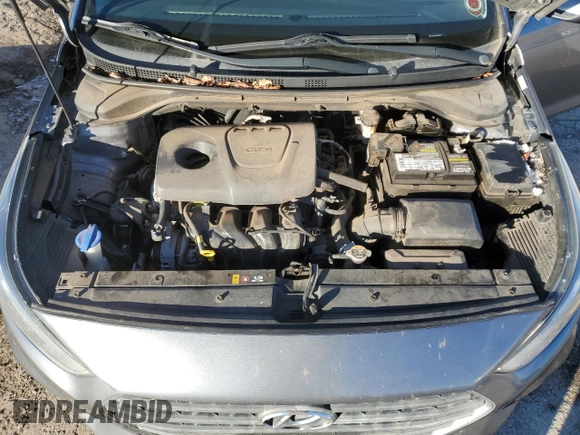 2018 Hyundai Accent SEL with VIN 3KPC24A32JE007242, listed as a Copart auction lot 37953434 with 106,653 mi miles. Bid and sale history available at carsss.com. Image 11.