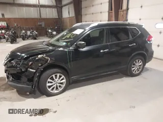 2017 Nissan Rogue SV with VIN KNMAT2MT5HP574527, listed as a IAAI auction lot 41050779 with 97,524 mi miles. Bid and sale history available at carsss.com. Image 18.