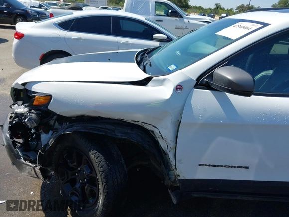 2021 Jeep Cherokee Trailhawk with VIN 1C4PJMBX1MD145169, listed as a IAAI auction lot 42340464 with 50,925 mi miles and . Bid and sale history available at DreamBid. Image 17.