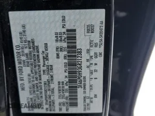 2016 Ford Fusion SE with VIN 3FA6P0H93GR212383, listed as a Copart auction lot 44238475 with 112,599 mi miles and Salvage title. Bid and sale history available at DreamBid. Image 12.