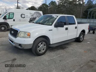 2007 Ford F-150 XLT with VIN 1FTPW12V37KB22541, listed as a Copart auction lot 49017525 with 128,871 mi miles and Salvage Title. Bid and sale history available at carsss.com. Image 1.
