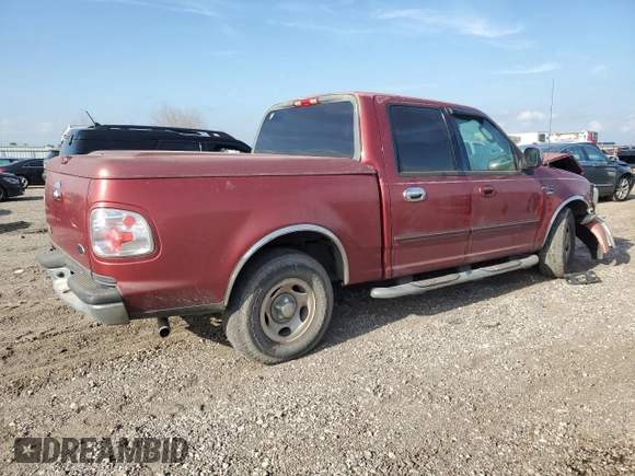 2003 Ford F-150 XLT with VIN 1FTRW07L53KC91612, listed as a Copart auction lot 43757265 with 169,886 mi miles and Salvage Title. Bid and sale history available at carsss.com. Image 3.