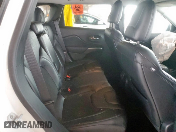 2020 Jeep Cherokee Lux with VIN 1C4PJLLX8LD525066, listed as a Copart auction lot 59350035 with 53,640 mi miles and Salvage title. Bid and sale history available at DreamBid. Image 10.