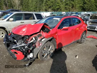 2023 Lexus UX 250h F Sport with VIN JTHB9JBH8P2069930, listed as a Copart auction lot 45288754 with Not Provided miles and . Bid and sale history available at DreamBid. Image 1.