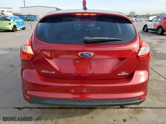 2013 Ford Focus SE with VIN 1FADP3K25DL123381, listed as a Copart auction lot 50444155 with 0 mi miles and Salvage Title. Bid and sale history available at carsss.com. Image 6.