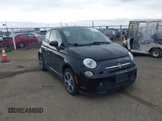 2016 FIAT 500e with VIN 3C3CFFGEXGT221901, listed as a IAAI auction lot 41729467 with 19,742 mi miles. Bid and sale history available at carsss.com. Image 1.