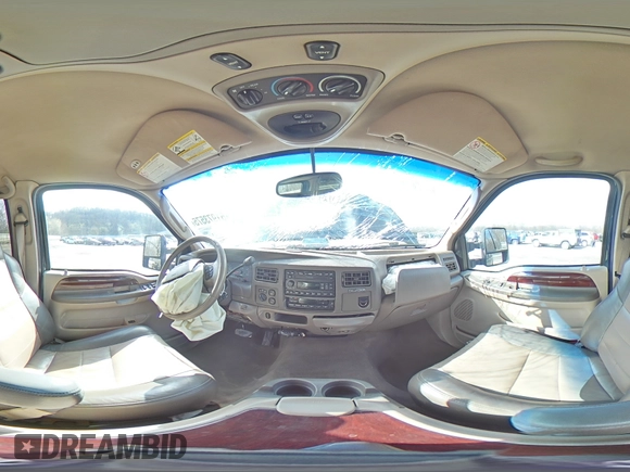 2004 Ford Excursion Eddie Bauer with VIN 1FMSU45P74ED41183, listed as a Copart auction lot 51973575 with 175,632 mi miles and Salvage Title. Bid and sale history available at DreamBid. Image 13.