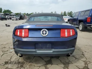 2012 Ford Mustang V6 with VIN 1ZVBP8EMXC5218384, listed as a Copart auction lot 58591915 with 162,572 mi miles and Salvage title. Bid and sale history available at DreamBid. Image 6.