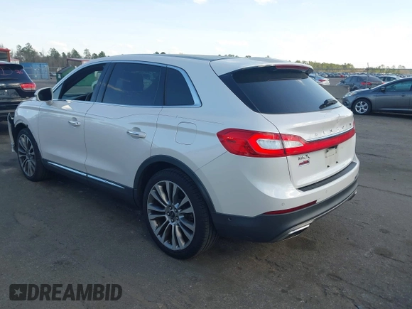 2018 Lincoln MKX Reserve with VIN 2LMPJ6LRXJBL20354, listed as a IAAI auction lot 41561022 with 138,688 mi miles. Bid and sale history available at carsss.com. Image 3.