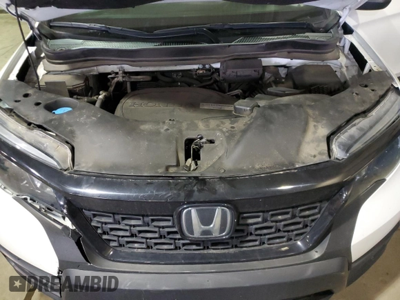 2020 Honda Passport EX-L with VIN 5FNYF7H58LB003115, listed as a Copart auction lot 49128305 with 57,482 mi miles and Non Repairable. Bid and sale history available at carsss.com. Image 12.