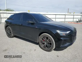 2023 Audi Q8 Prestige z VIN WA1FVBF13PD024555, wystawiony jako Copart lot #53572195 z przebiegiem 10 498 mil mil oraz Szkoda całkowita • Salvage title. Historia ofert i sprzedaży dostępna na DreamBid. Obrazek 4.