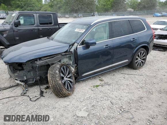 2022 Volvo XC90 Inscription with VIN YV4A221LXN1825710, listed as a Copart auction lot 57260015 with Not provided miles and Salvage title. Bid and sale history available at DreamBid. Image 1.