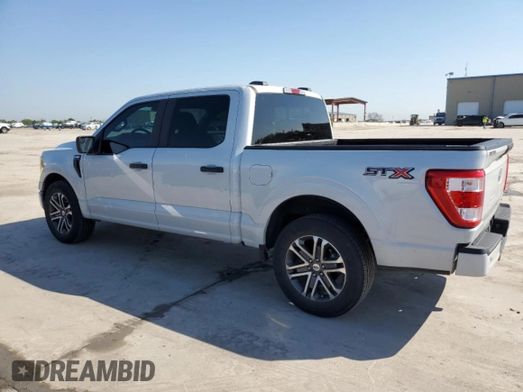 2021 Ford F-150 XL with VIN 1FTEW1CP2MKE92396, listed as a Copart auction lot 50442305 with 44,627 mi miles and Clean title. Bid and sale history available at DreamBid. Image 2.