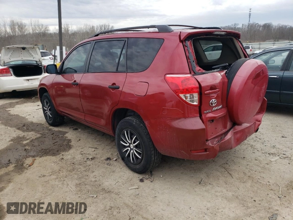 2006 Toyota RAV4 with VIN JTMZD33V466015546, listed as a Copart auction lot 47756075 with 141,626 mi miles and Salvage Title. Bid and sale history available at carsss.com. Image 2.