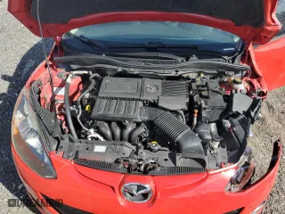 2012 Mazda Mazda2 Touring with VIN JM1DE1LY8C0135404, listed as a Copart auction lot 41377485 with 173,719 mi miles and Non Repairable. Bid and sale history available at carsss.com. Image 11.