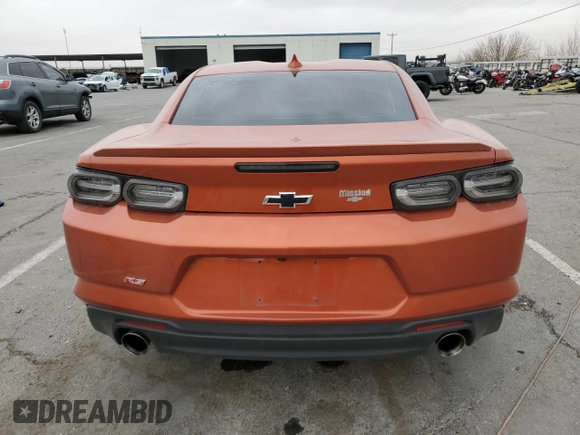 2024 Chevrolet Camaro 1LT z VIN 1G1FB1RS6R0109664, wystawiony jako Copart lot #49248365 z przebiegiem 21 394 mil mil oraz Czysty tytuł • Clean title. Historia ofert i sprzedaży dostępna na DreamBid. Obrazek 6.