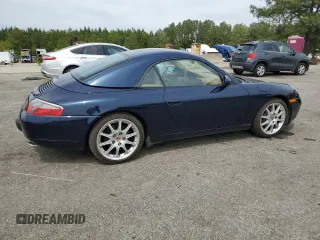 2000 Porsche 911 with VIN WP0CA2997YS651536, listed as a Copart auction lot 53356785 with 63,516 mi miles and Clean title. Bid and sale history available at DreamBid. Image 3.