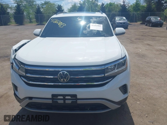 2023 Volkswagen Atlas SE with VIN 1V2JR2CA6PC530345, listed as a IAAI auction lot 42162983 with 18,535 mi miles and . Bid and sale history available at DreamBid. Image 12.