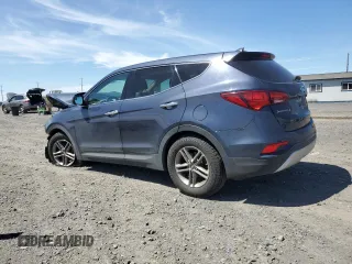 2017 Hyundai Santa Fe 2.4L with VIN 5XYZTDLB4HG428937, listed as a Copart auction lot 58637205 with 76,872 mi miles and Salvage title. Bid and sale history available at DreamBid. Image 2.