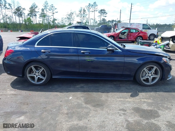 2015 Mercedes-Benz C-Class C 300 with VIN 55SWF4JB2FU088476, listed as a IAAI auction lot 41913454 with 145,179 mi miles. Bid and sale history available at carsss.com. Image 13.