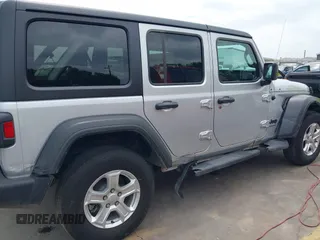 2023 Jeep Wrangler Sport with VIN 1C4HJXDG2PW508235, listed as a IAAI auction lot 42127823 with 25,069 mi miles and . Bid and sale history available at DreamBid. Image 18.