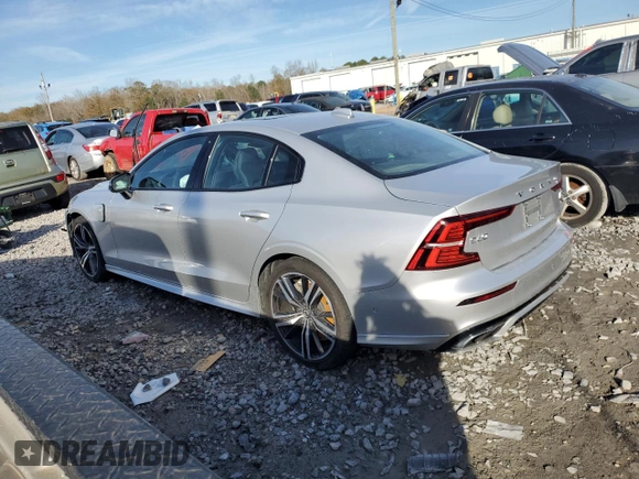 2022 Volvo S60 R-Design with VIN 7JRBR0FM2NG174533, listed as a Copart auction lot 78751203 with 22,814 mi miles. Bid and sale history available at carsss.com. Image 2.