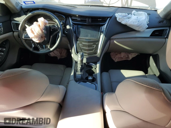 2017 Cadillac CTS Luxury RWD with VIN 1G6AR5SS9H0206423, listed as a Copart auction lot 81364124 with Not Provided miles and Salvage Title. Bid and sale history available at DreamBid. Image 8.
