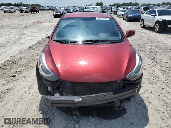 2016 Hyundai Elantra SE with VIN 5NPDH4AE0GH739085, listed as a Copart auction lot 56312665 with 130,534 mi miles and Salvage title. Bid and sale history available at DreamBid. Image 5.