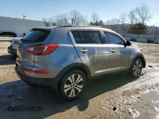2012 Kia Sportage EX with VIN KNDPC3A25C7185245, listed as a Copart auction lot 46291275 with 199,980 mi miles and Non repairable. Bid and sale history available at DreamBid. Image 3.
