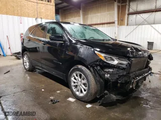 2021 Chevrolet Equinox LT with VIN 2GNAXUEV2M6122360, listed as a Copart auction lot 52962015 with 64,836 mi miles and Salvage Title. Bid and sale history available at carsss.com. Image 4.
