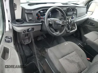 2023 Ford Transit Cargo with VIN 1FTBR1CG2PKB88807, listed as a Copart auction lot 54691055 with 25,269 mi miles and Salvage Title. Bid and sale history available at carsss.com. Image 8.