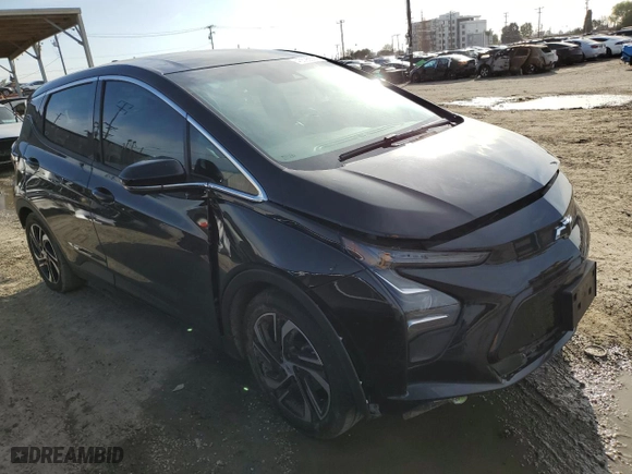 2023 Chevrolet Bolt EV 2LT with VIN 1G1FX6S02P4115703, listed as a Copart auction lot 45595525 with NaN miles and Salvage Title. Bid and sale history available at carsss.com. Image 4.