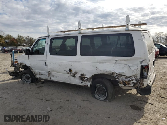 2012 Ford Econoline Passenger XL with VIN 1FBNE3BL0CDA99601, listed as a Copart auction lot 78840164 with Not provided miles and Salvage title. Bid and sale history available at DreamBid. Image 2.