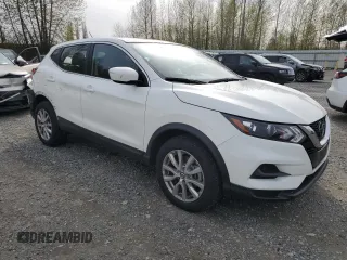 2021 Nissan Rogue S with VIN JN1BJ1AW9MW438584, listed as a Copart auction lot 52704625 with 59,338 mi miles and Salvage title. Bid and sale history available at DreamBid. Image 4.