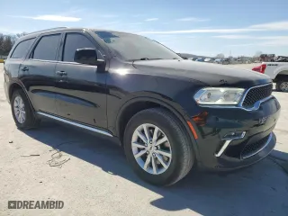 2022 Dodge Durango SXT with VIN 1C4RDHAG2NC103092, listed as a Copart auction lot 46909425 with 92,070 mi miles and Salvage Title. Bid and sale history available at carsss.com. Image 4.