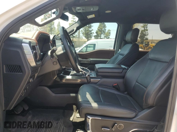 2022 Ford F-150 XL with VIN 1FTFW1E85NFA47493, listed as a Copart auction lot 56224385 with 51,614 mi miles and Clean Title. Bid and sale history available at DreamBid. Image 7.