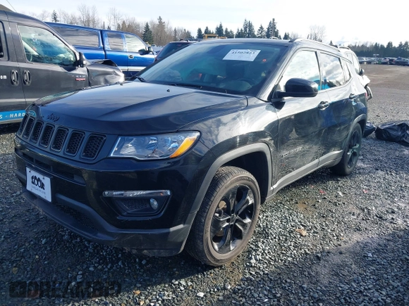 2020 Jeep Compass Latitude z VIN 3C4NJDBB6LT164241, wystawiony jako IAAI lot #41502823 z przebiegiem 75 314 mil mil oraz . Historia ofert i sprzedaży dostępna na DreamBid. Obrazek 18.