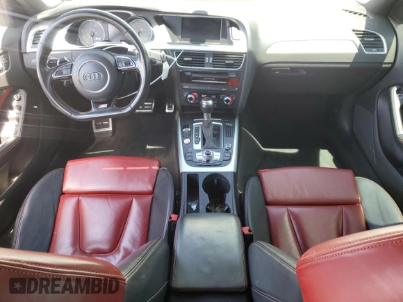 2015 Audi S4 Premium Plus with VIN WAUBGAFL1FA133149, listed as a Copart auction lot 62794864 with 125,194 mi miles and Salvage Title. Bid and sale history available at carsss.com. Image 8.