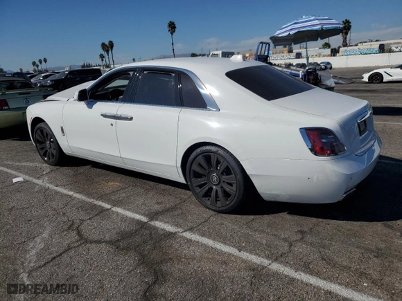 2022 Rolls-Royce Ghost with VIN SCATV0C00NU213144, listed as a Copart auction lot 77853014 with 0 mi miles and Salvage Title. Bid and sale history available at carsss.com. Image 2.
