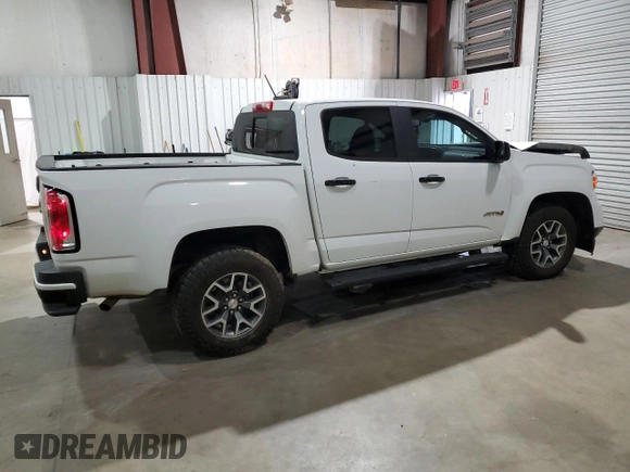 2022 GMC Canyon 4WD AT4 w/Leather with VIN 1GTG6FENXN1163390, listed as a Copart auction lot 88008805 with 35,491 mi miles and Salvage Title. Bid and sale history available at carsss.com. Image 3.