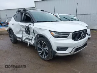 2019 Volvo XC40 R-Design with VIN YV4162UM6K2123298, listed as a IAAI auction lot 41509799 with 57,010 mi miles and . Bid and sale history available at DreamBid. Image 1.